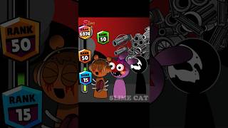 Wait for end  Black bullies Pinki x Oren and the ending 😱meme sprunki animation [upl. by Mairhpe81]