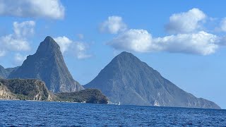 PampO Arvia Saint Lucia Cruise to the Pitons 2023 [upl. by Adnaluy887]