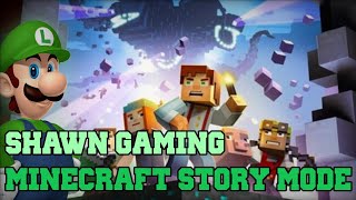 THE WITHER TIMES 1000  Minecraft Story Mode Lets Play 1 [upl. by Olympias]