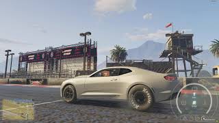 COPO CAMARO DRAG GAMEPLAY GTA5  FIVEM [upl. by Esinev]