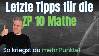 So kriegst du mehr Punkte in der Mathe ZP 10 ZAP Tipps [upl. by Anaujnas79]