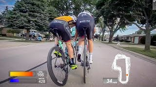 500 Meter Sprint  2018 Intelligentsia Cup Pro Men Stage 7  Niles Criterium [upl. by Enywad]