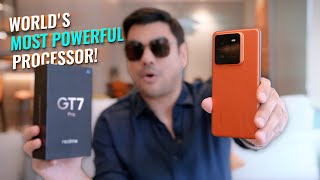 Realme GT7 Pro Unboxing and Impressions  Snapdragon 8 Elite 6500 mAH 120W charging [upl. by Fosque]