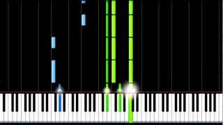 HOW TO PLAY quotSkyfallquot  Adele  HARD Piano Tutorial Synthesia [upl. by Jaban847]