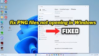 FIXED PNG files not opening in Windows 1011 [upl. by Erica]