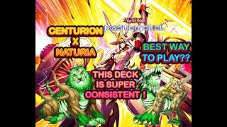 Centurion amp Naturia Creates The Perfect Synchro DeckYUGIOH Master Duel [upl. by Enreval]