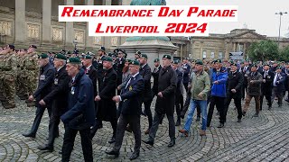 Remembrance Day Parade Liverpool 2024 [upl. by Oriane620]