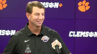 Dabo Swinney NC State preview pt 2 [upl. by Callas]