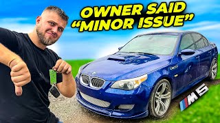 I GOT SCAMMED TRYING TO BUY A MINT BMW V10 M5 [upl. by Dario]