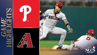 Dbacks vs Phillies NLCS Game 6 Highlights 102323  MLB Highlights [upl. by Shaum427]