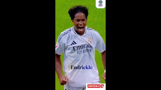 🔥🔥Endrick is the youngest to score in La Liga🔥🔥 shorts endrick realmadrid mbappe soccer [upl. by Okkin]