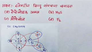 🔴 इलेक्ट्रॉन बिंदु संरचना बनाना सीखें।10th Science how to draw Electron dot structure [upl. by Carey25]