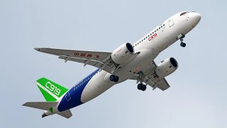 COMAC C919 Chinese home grown aircraft review trending aviation [upl. by Anahsek]