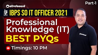 IBPS SO IT Officer 2021  Professional Knowledge for IBPS SO IT Officer  Best PYQs  Yogesh Sir 01 [upl. by Barret]