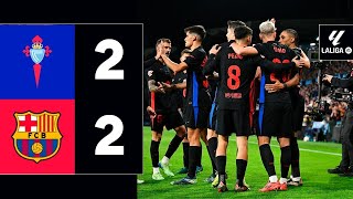 Celta Vigo vs Barcelona 22 Resumen y Goles  LaLiga 202425 [upl. by Phaidra279]