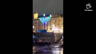 Traditional Christmas tree lighting in Trafalgar Square 061223 [upl. by Rodie]