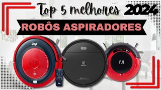 Top 5 MELHORES Robôs ASPIRADORES ROBÔ ASPIRADOR qual o melhor em 2024 [upl. by Sweatt502]