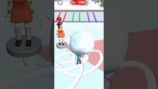 Crazy levels gameplay Snow race game gaming gameplay shorts [upl. by Wershba]