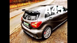 ESSAI MERCEDES A45 AMG 2017 2 [upl. by Lazaro]