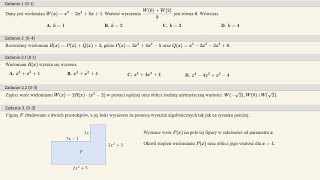 Kurs  matura podstawowa  wielomiany cz 1 [upl. by Ssegrub]