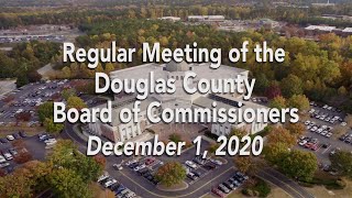 Board of Commission Meeting  December 1 2020 [upl. by Eynenihc196]