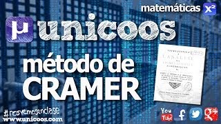 Sistema de ecuaciones  Metodo de CRAMER BACHILLERATO SCD determinante matriz [upl. by Bitthia]