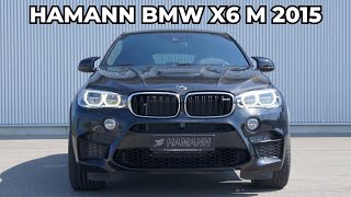 HAMANN BMW X6 M 2015 Facts  BMW X6 M Hamann 2015 In detail review walkaround Exterior [upl. by Nnylimaj]