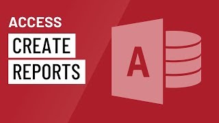 Access Creating Reports [upl. by Nylesoy]