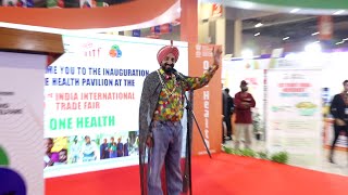 Pragati maidan mein Health ministry stall per Jadu karne Kiya Kamal [upl. by Steinway]