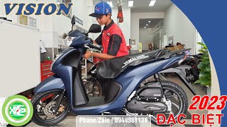 XE amp XE  Ráp bán và báo giá Honda Vision 110cc 》Phiên bản đặc biệt 20222023  Xanh nhám [upl. by Asyle]