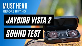 Jaybird Vista 2 Sound Quality Test  HeadphonesAddict [upl. by Rehpotsrik600]