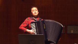 E Grieg  Holberg Suite Accordion solo live [upl. by Aikyt]