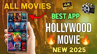 New Best Movie App 2025  Hollywood New Release Movie To Download [upl. by Aenej]