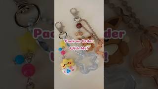 Pack Pokemon Keychains with me smallbusiness packanorderwithme [upl. by Ahseiyt318]