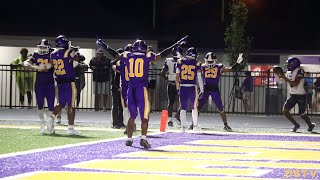 HIGHLIGHTS  Denham Springs 19 Hammond 14 Football [upl. by Ahserkal221]