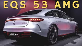 Mercedes EQS 53 AMG  First Look [upl. by Drusy143]