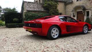 Ferrari Testarossa drive and review [upl. by Berkly]