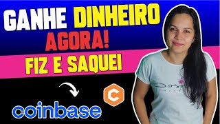 🤑 GANHE DINHEIRO AGORA COM ESSA PROMOÇÃO DA COINBASE [upl. by Baniaz35]