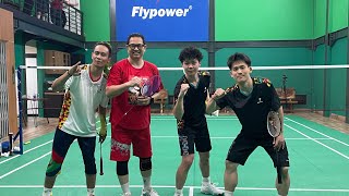 バドミントン インドネシアの英雄とダブルスampオリンピックチャンピオンモデルラケットレビュー【Flypower・RIO GOLD C1】 [upl. by Nylsor]