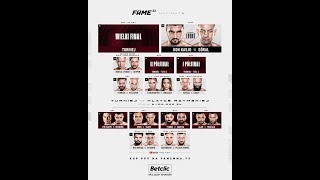 Fame MMA 22 Don Kasjo vs Adamek PGE Narodowy Warszawa na żywo Live Komentarz [upl. by Laurin]