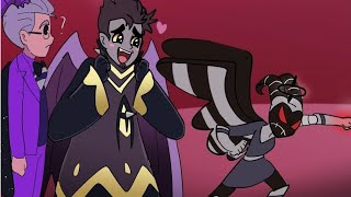 Hazbin Hotel  Lute Saves Adam Comic Dub [upl. by Parker161]