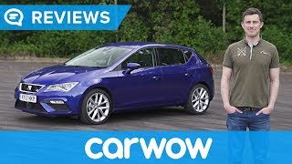 SEAT Leon 2018 indepth review  Mat Watson Reviews [upl. by Odelinda922]