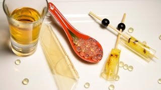 Molecular Gastronomy  Rum Sheets [upl. by Htebsil]