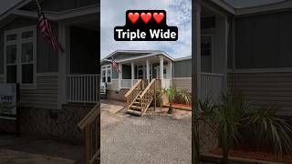 CAPTIVATING triple wide mobile home shorts [upl. by Lleval]