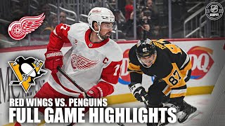 Detroit Red Wings vs Pittsburgh Penguins  Full Game Highlights  ESPN NHL [upl. by Hermes]