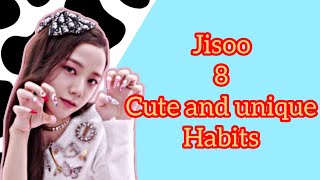 black pink jisoo cute and unique habits [upl. by Yracaz771]