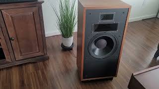 Hafler DH 220 DH 101 and Klipsch Fortes [upl. by Labaw]