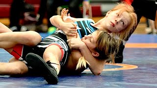 U17 M Takk EST vs N Pillak EST 35kg Youth girls women wrestling Estonia [upl. by Bowyer]