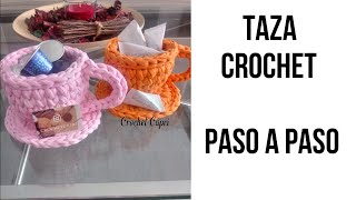 TAZAS CROCHET ☕ [upl. by Adnar]