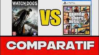 WATCH DOGS 1 Version PS4 VS GTA5 Version PS5 Gta5 ne gagne pas à tous les coups [upl. by Akeit]